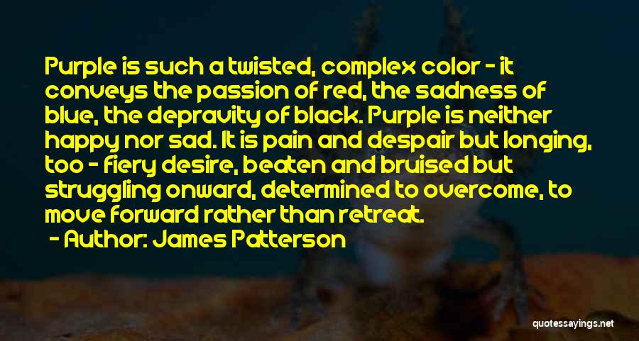 Purple Color Quotes By James Patterson