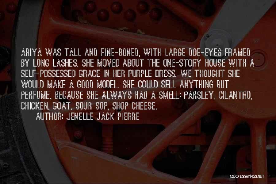 Purple Eyes Quotes By Jenelle Jack Pierre