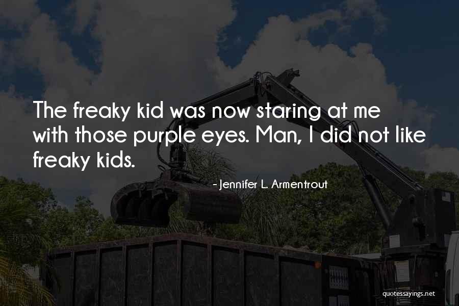 Purple Eyes Quotes By Jennifer L. Armentrout