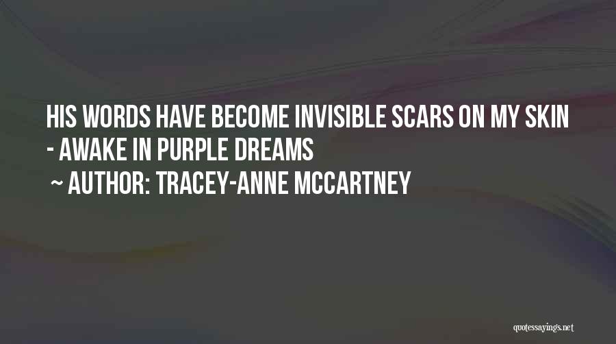 Purple Flowers Quotes By Tracey-anne McCartney