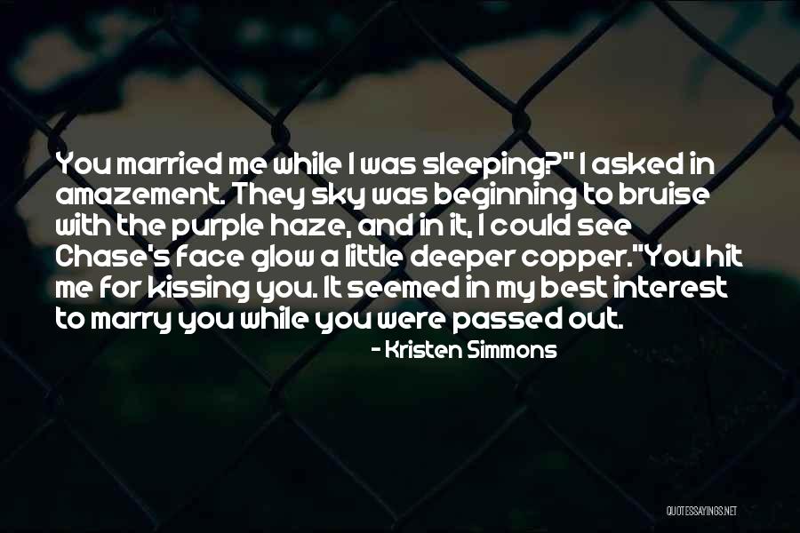 Purple Haze Quotes By Kristen Simmons Purple Haze Quotes By Kristen Simmons