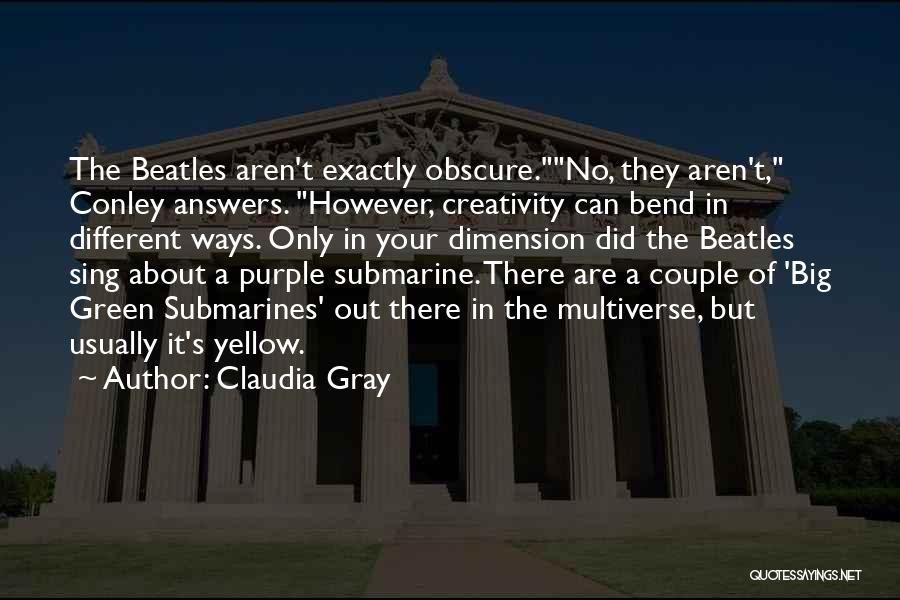 Purple Quotes By Claudia Gray