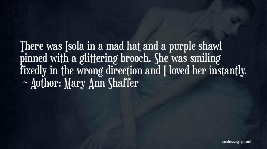 Purple Quotes By Mary Ann Shaffer