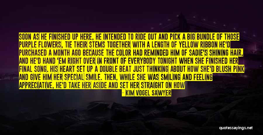 Purple Ribbon Quotes By Kim Vogel Sawyer Purple Ribbon Quotes By Kim Vogel Sawyer