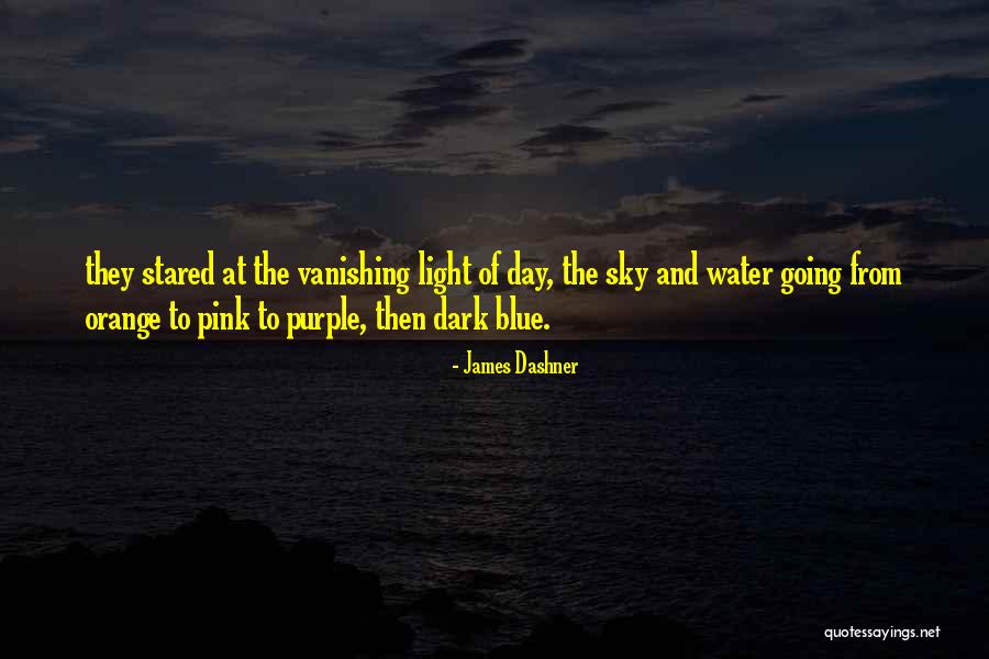 Purple Sky Quotes By James Dashner