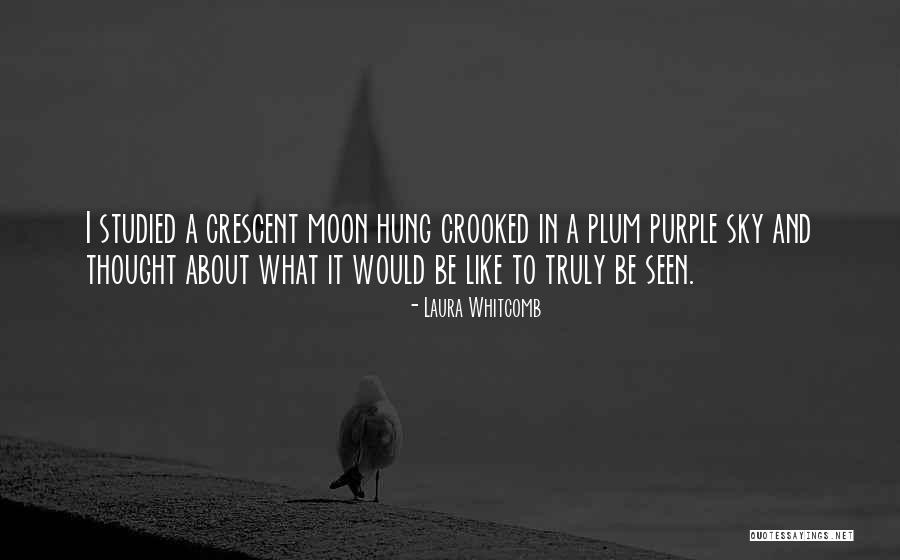 Purple Sky Quotes By Laura Whitcomb