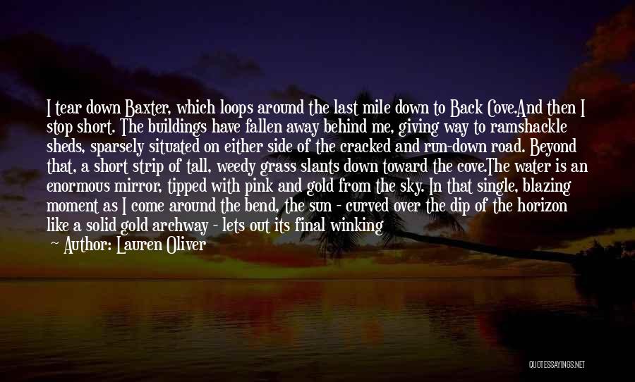 Purple Sky Sunset Quotes By Lauren Oliver