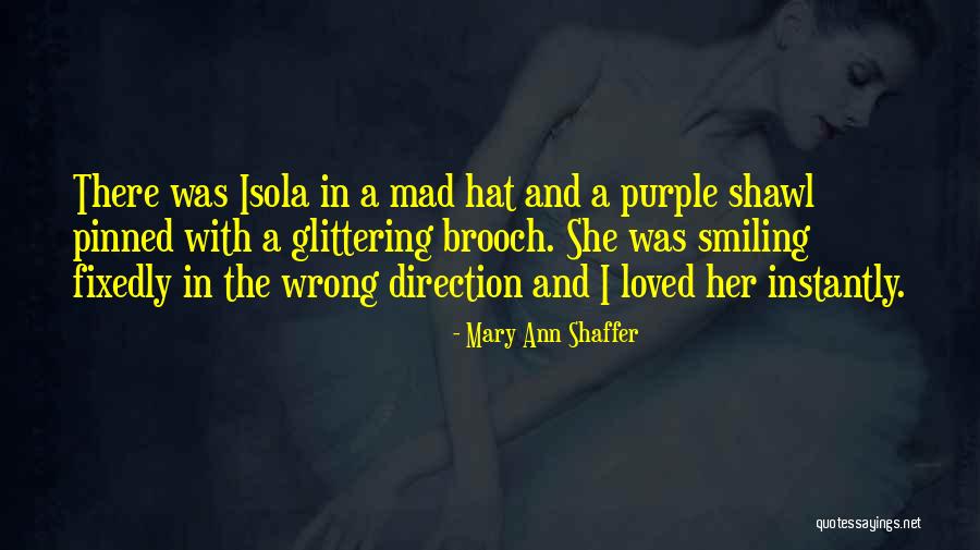 Purple The Quotes By Mary Ann Shaffer Purple The Quotes By Mary Ann Shaffer