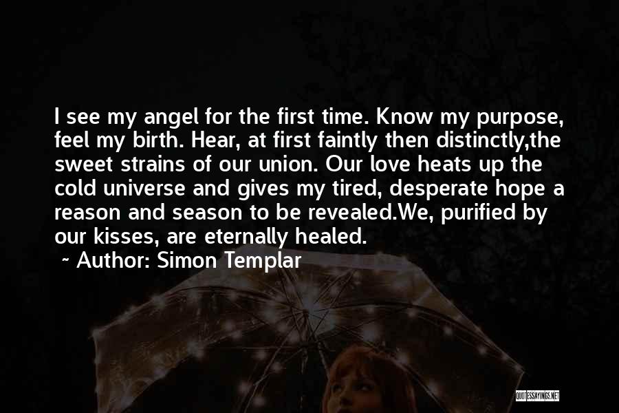 Purpose And Reason Quotes By Simon Templar