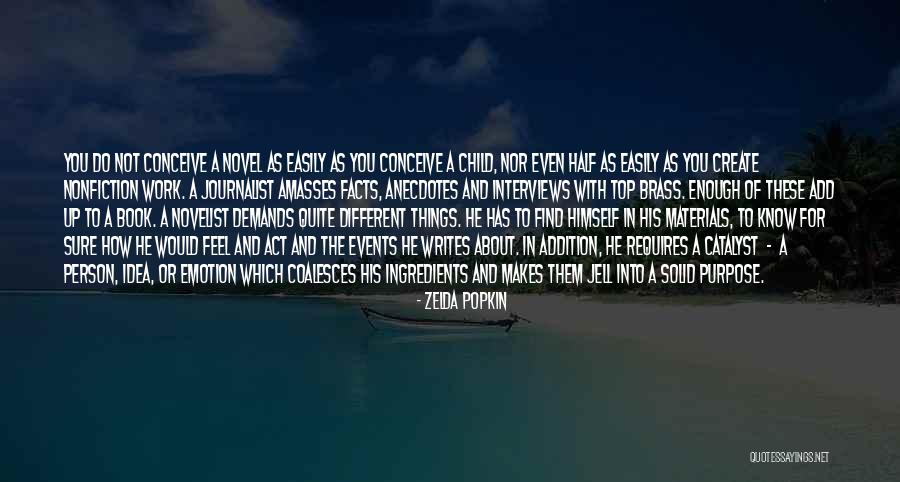 Purpose For Writing Quotes By Zelda Popkin Purpose For Writing Quotes By Zelda Popkin