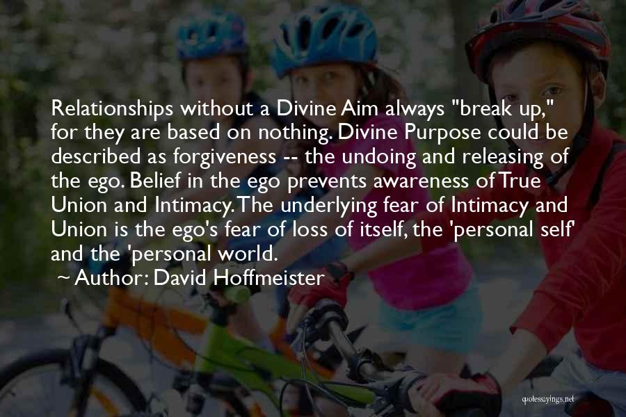 Purpose Of God Quotes By David Hoffmeister