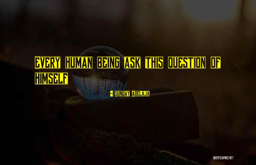 Purpose Of Human Life Quotes By Sunday Adelaja