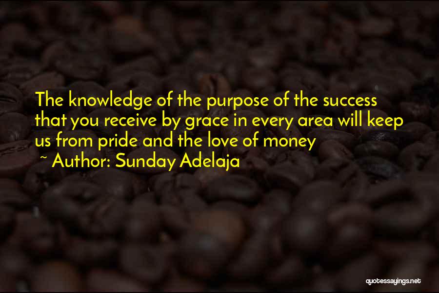 Purpose Of Knowledge Quotes By Sunday Adelaja