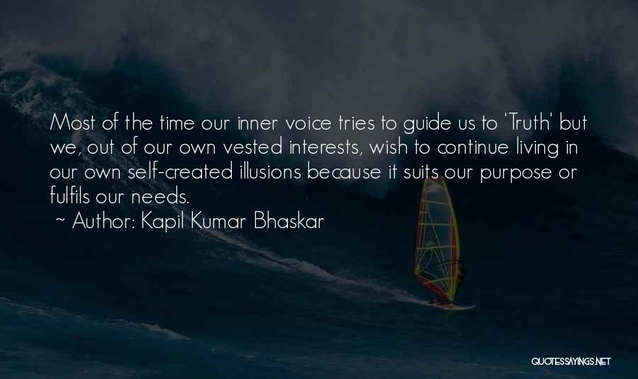 Purpose Of Living Quotes By Kapil Kumar Bhaskar