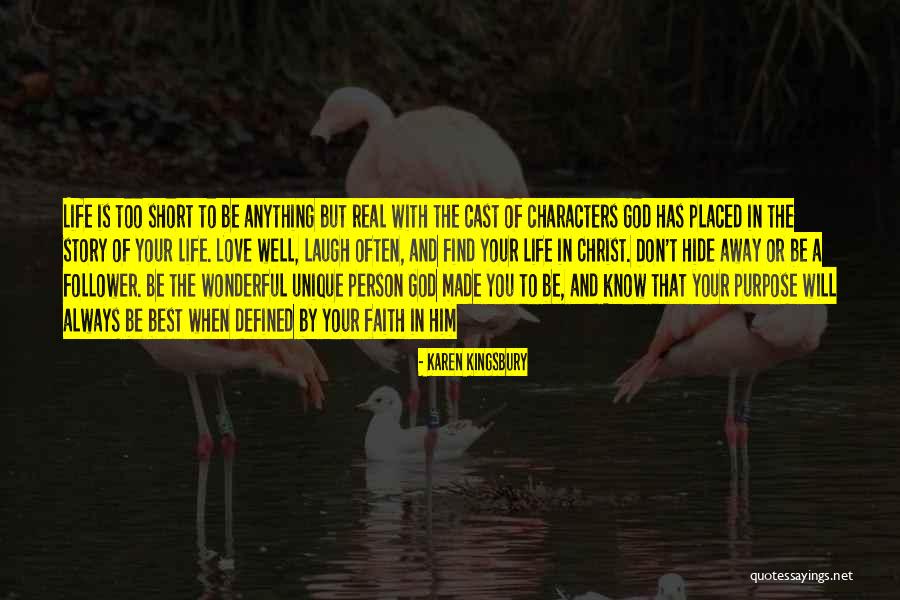 Purpose Of Love Quotes By Karen Kingsbury Purpose Of Love Quotes By Karen Kingsbury