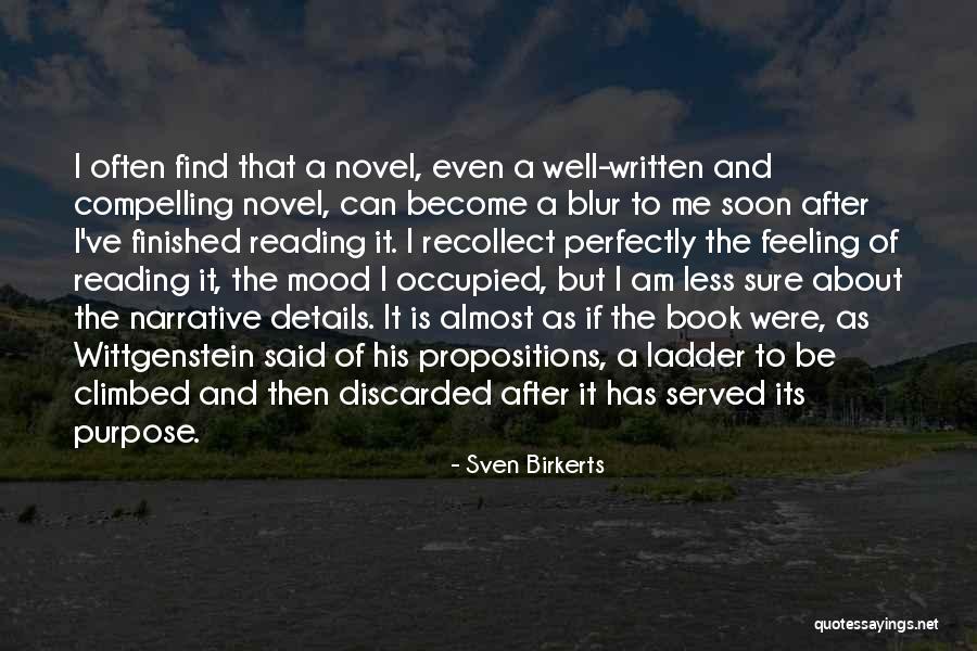 Purpose Of Reading Quotes By Sven Birkerts Purpose Of Reading Quotes By Sven Birkerts