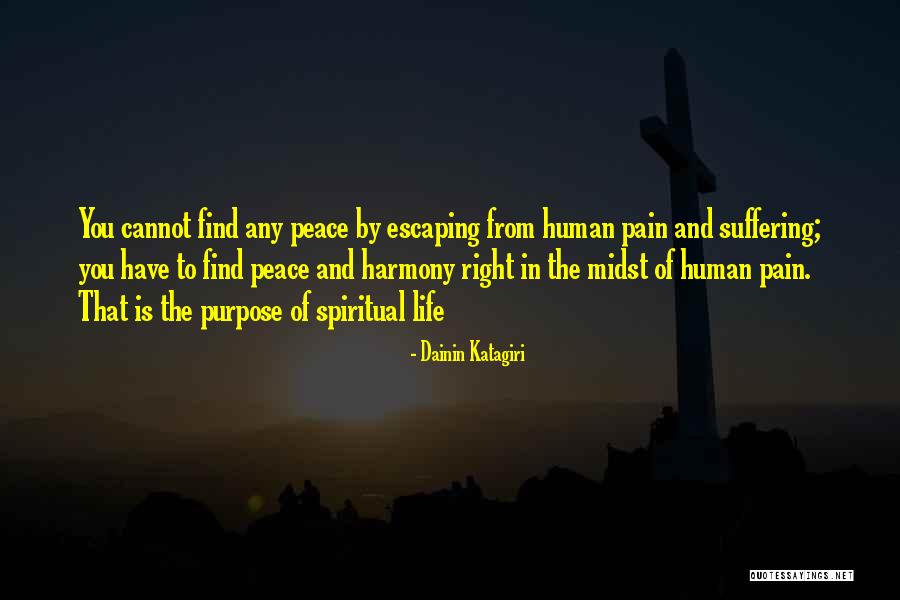 Purpose Of Suffering Quotes By Dainin Katagiri Purpose Of Suffering Quotes By Dainin Katagiri