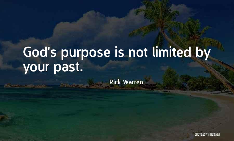 Purpose Rick Warren Quotes By Rick Warren