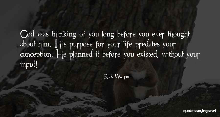 Purpose Rick Warren Quotes By Rick Warren