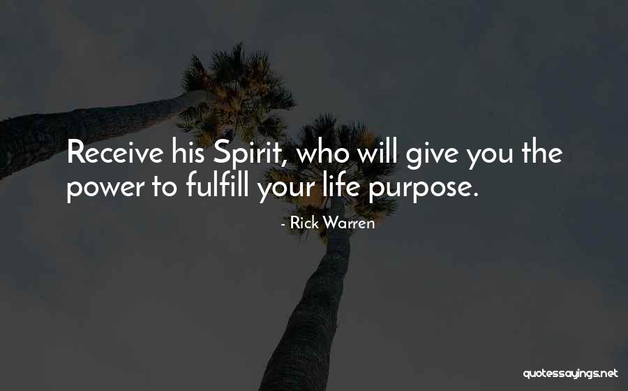 Purpose Rick Warren Quotes By Rick Warren