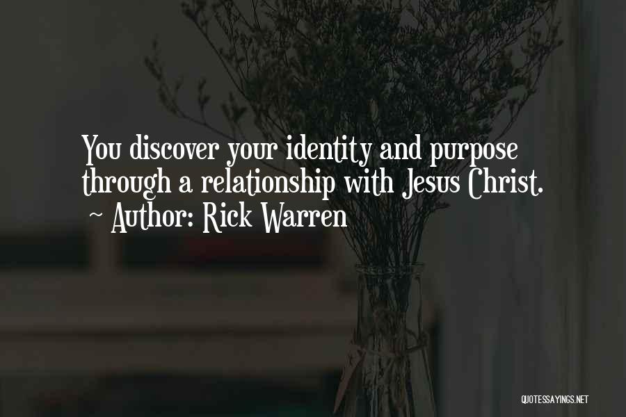 Purpose Rick Warren Quotes By Rick Warren