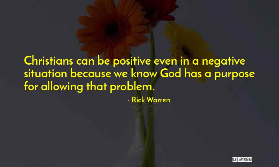 Purpose Rick Warren Quotes By Rick Warren