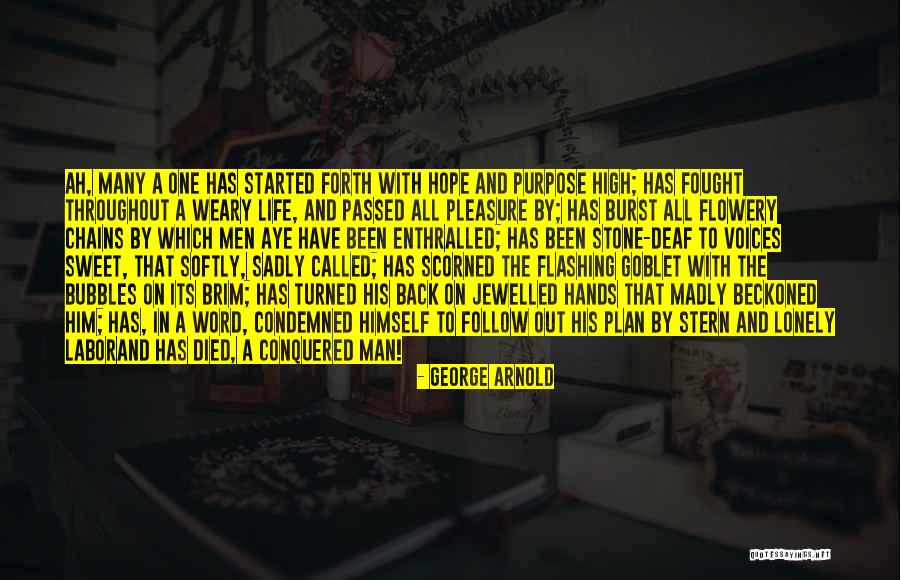Purpose The Word Quotes By George Arnold Purpose The Word Quotes By George Arnold