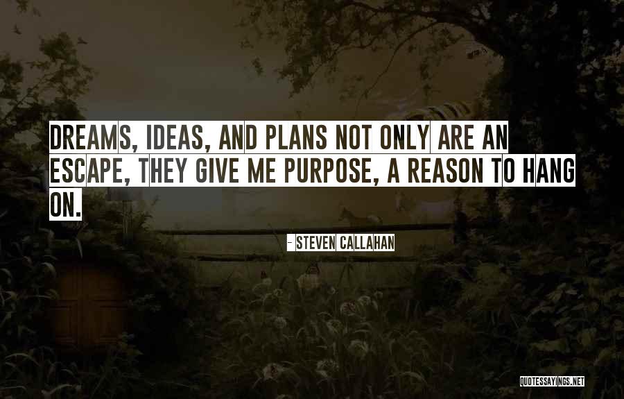 Purpose To Quotes By Steven Callahan Purpose To Quotes By Steven Callahan