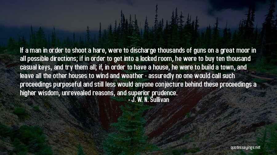 Purposeful Quotes By J. W. N. Sullivan Purposeful Quotes By J. W. N. Sullivan