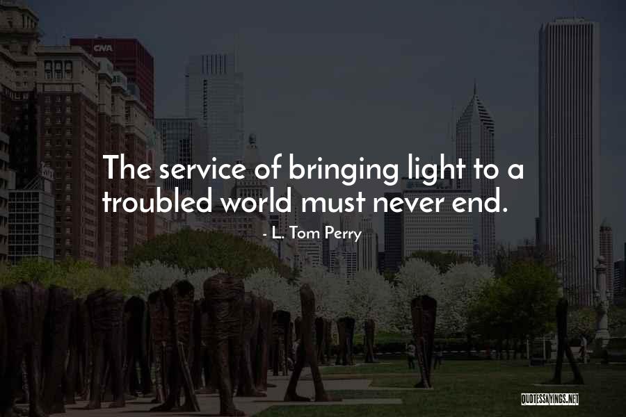 Purposeful Singleness Quotes By L. Tom Perry Purposeful Singleness Quotes By L. Tom Perry