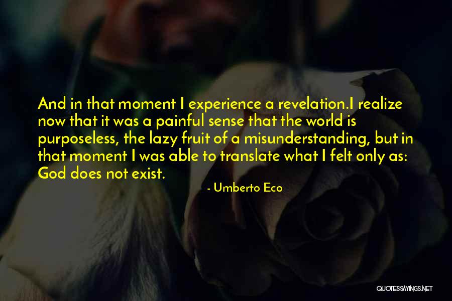 Purposeless Life Quotes By Umberto Eco Purposeless Life Quotes By Umberto Eco