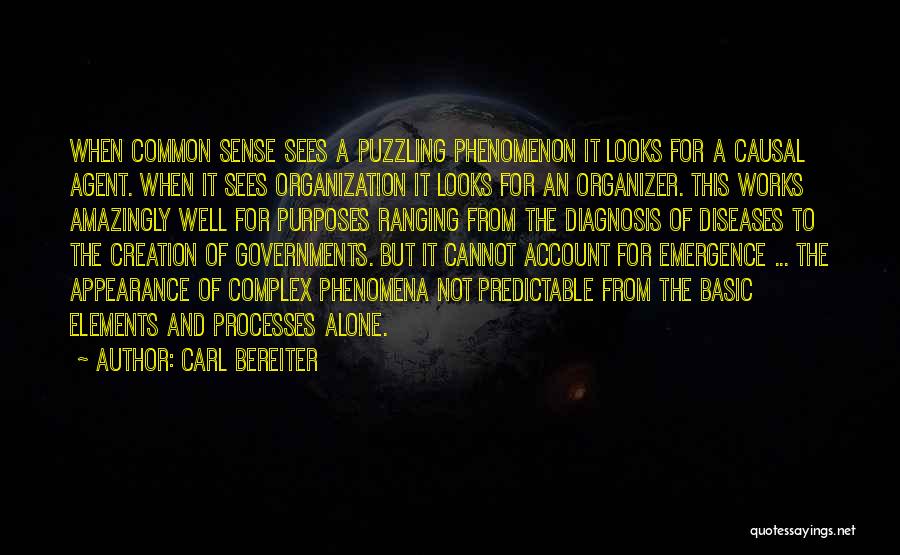 Purposes Of Government Quotes By Carl Bereiter