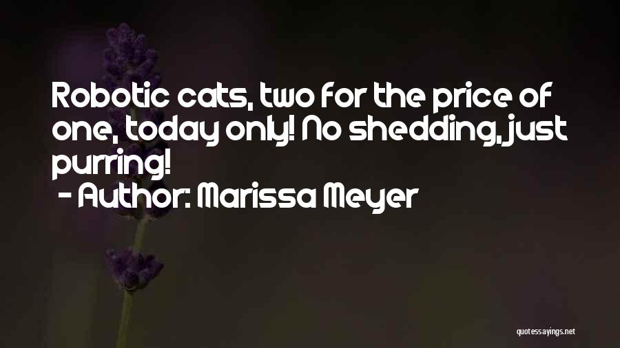 Purring Cats Quotes By Marissa Meyer