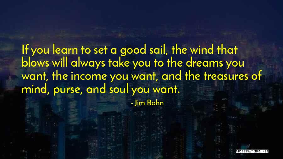 Purse Quotes By Jim Rohn