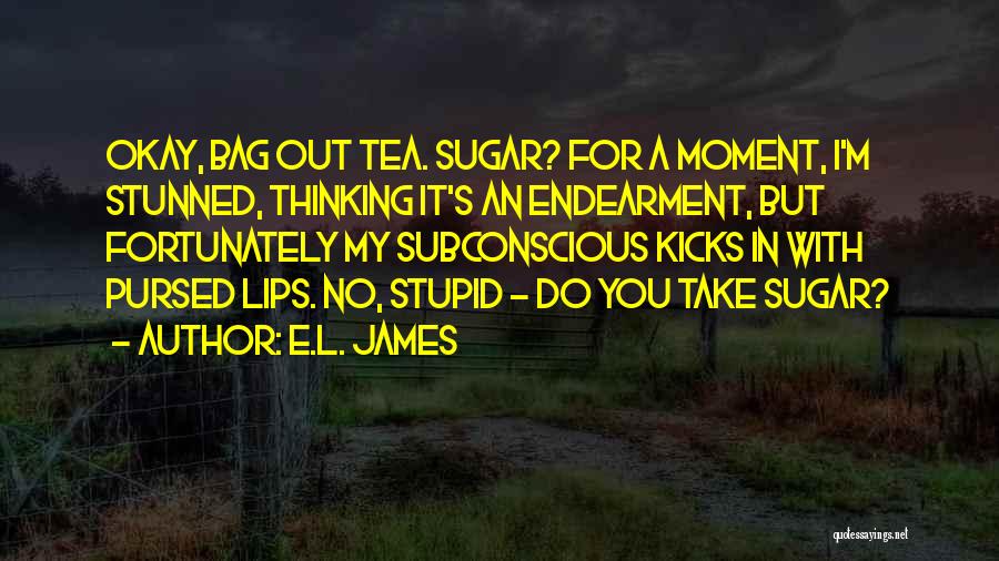 Pursed Lips Quotes By E.L. James