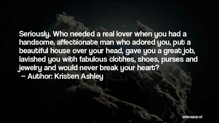 Purses And Shoes Quotes By Kristen Ashley