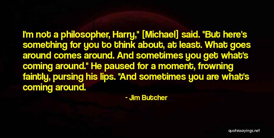 Pursing Quotes By Jim Butcher Pursing Quotes By Jim Butcher