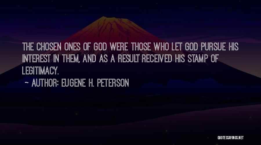 Pursue God Quotes By Eugene H. Peterson