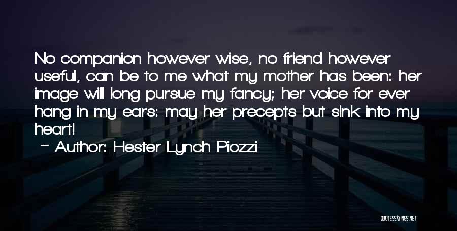 Pursue Her Quotes By Hester Lynch Piozzi