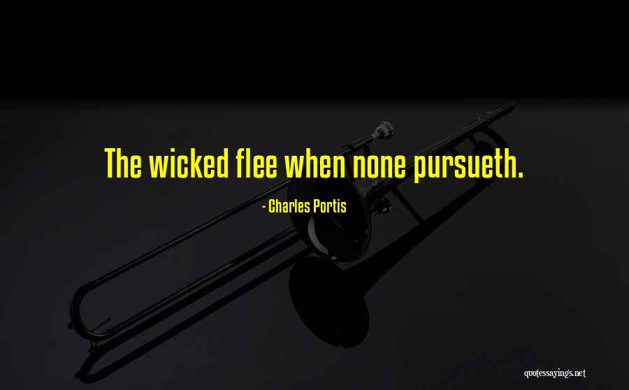 Pursueth Quotes By Charles Portis Pursueth Quotes By Charles Portis