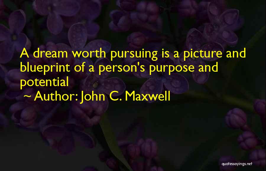 Pursuing A Dream Quotes By John C. Maxwell