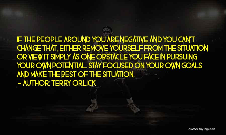 Pursuing Goal Quotes By Terry Orlick