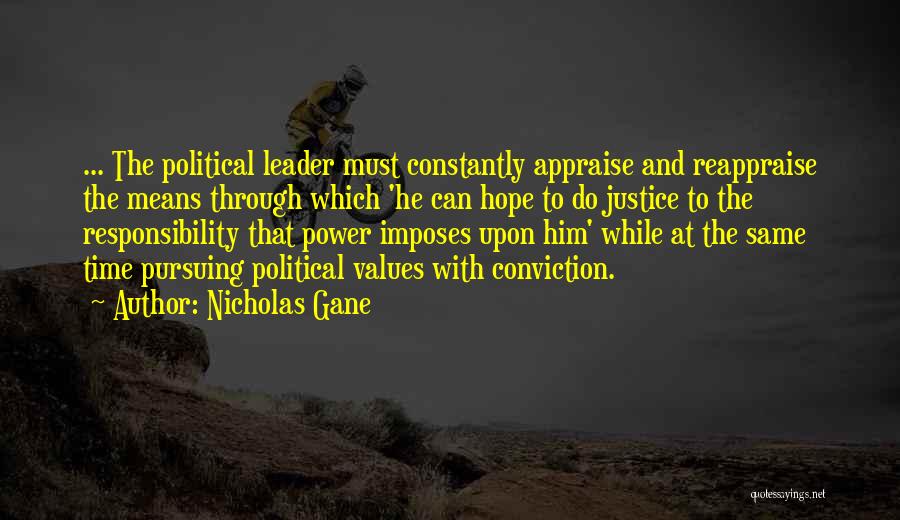 Pursuing Justice Quotes By Nicholas Gane