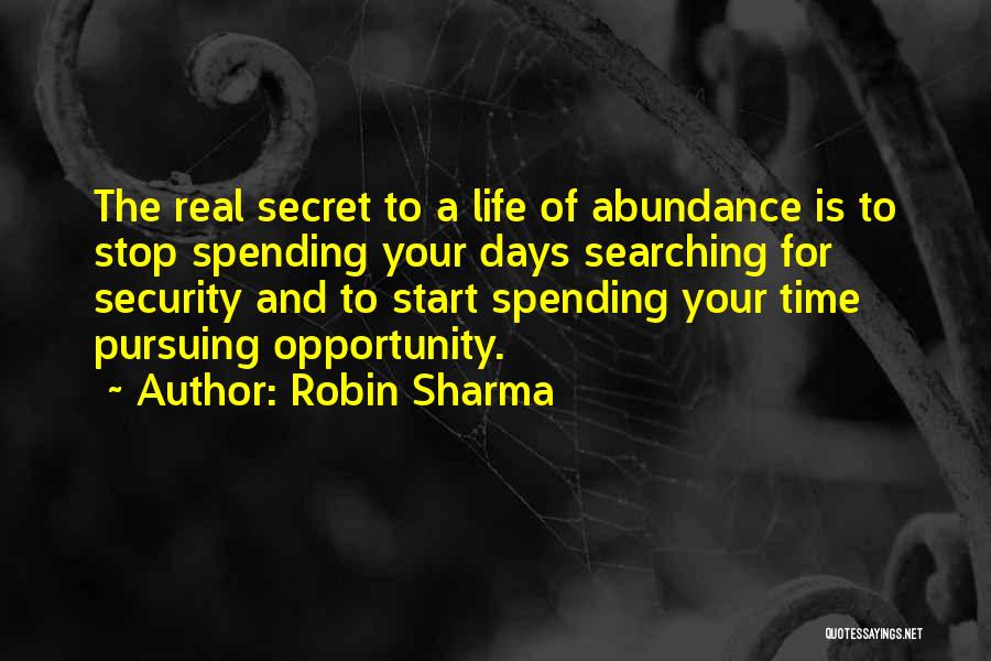 Pursuing Opportunity Quotes By Robin Sharma