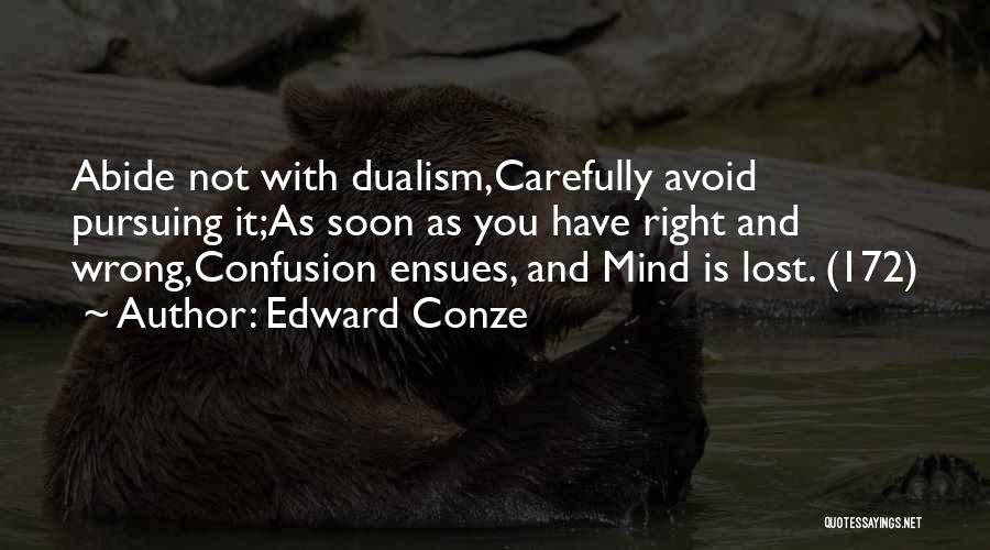 Pursuing Quotes By Edward Conze