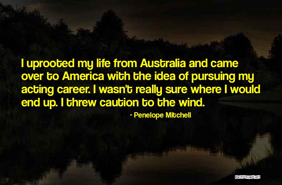 Pursuing Your Career Quotes By Penelope Mitchell