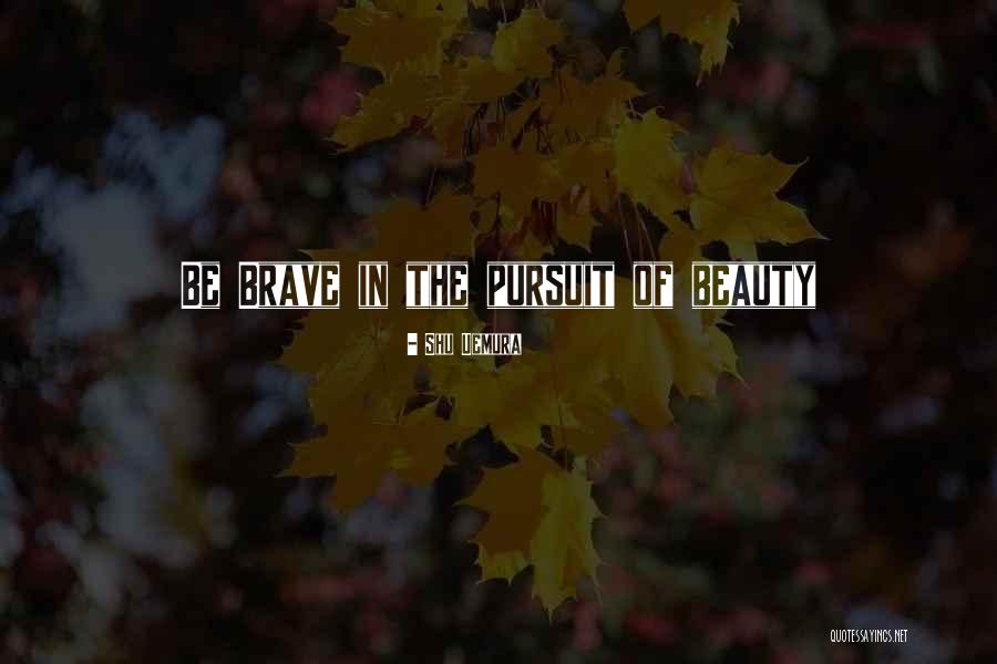 Pursuit Of Beauty Quotes By Shu Uemura Pursuit Of Beauty Quotes By Shu Uemura