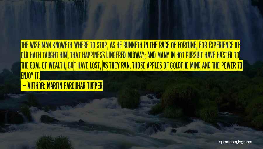 Pursuit Of Happiness Quotes By Martin Farquhar Tupper