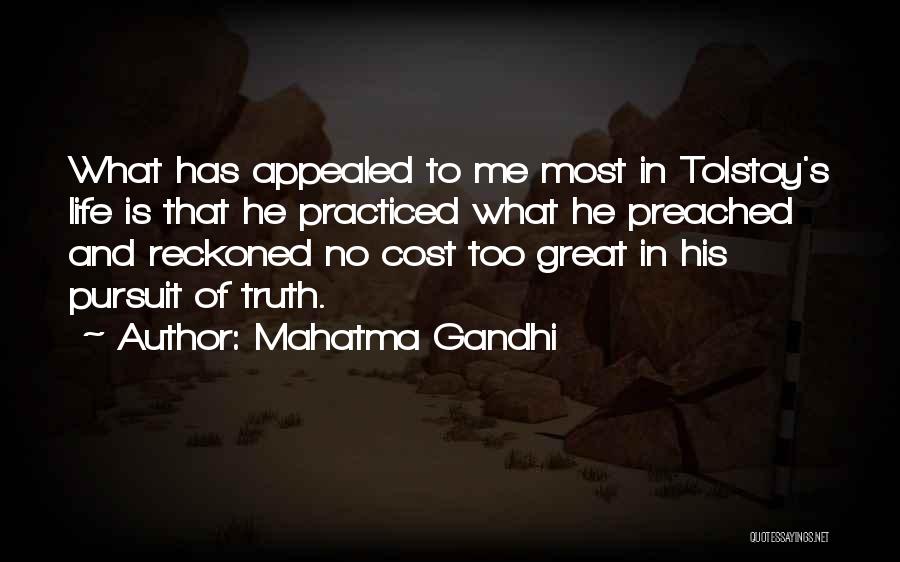 Pursuit Of Truth Quotes By Mahatma Gandhi