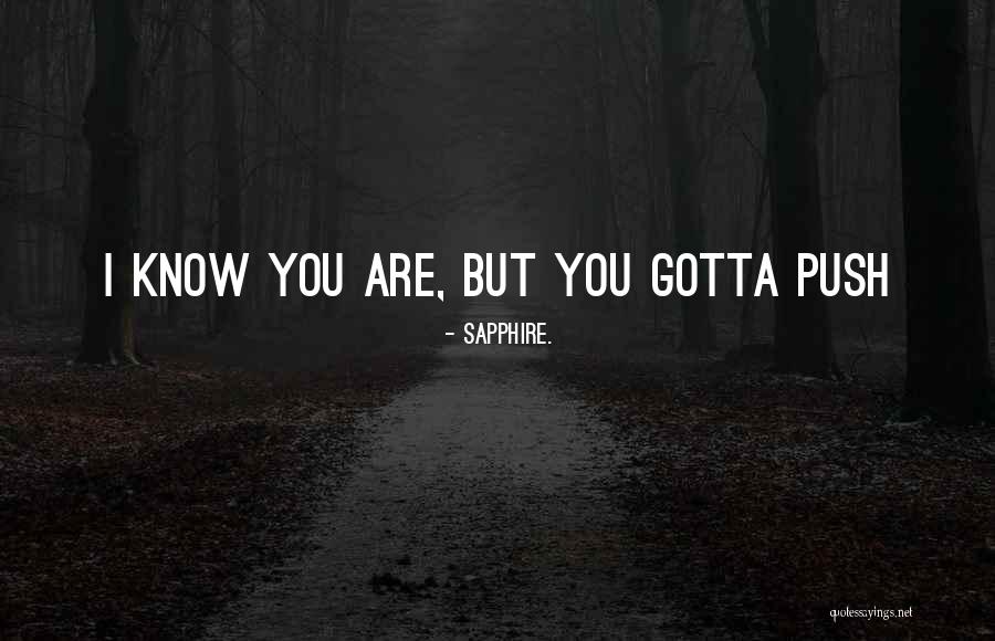 Push By Sapphire Quotes By Sapphire. Push By Sapphire Quotes By Sapphire.